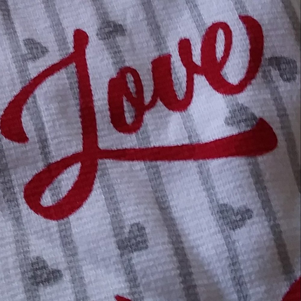 Love Words Print Kitchen Towel 2 Pack - Picture 2 of 16